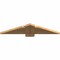 Ekena Millwork Eugene Smooth Timber Gable Bracket, Western Red Cedar, 36"W x 7"H x 1 1/2"D x 5 1/2"F, 5/12 Pitch GBW036X07X0206EUG00SWR - alternate 2